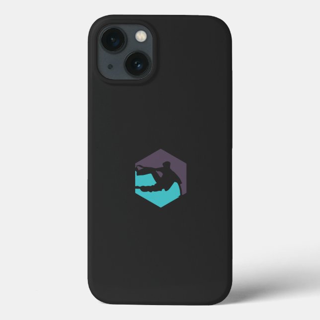 en silhuett av en man som innehar ett ytor (Baksida)