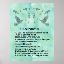 En Sinners bön Poster