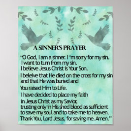 En Sinners bön Poster