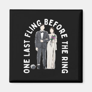 En sista flygning före den Ring flony Bröllop Humo Magnet