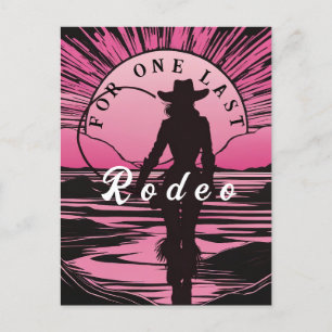 En Sista Rodeo Sjungmö Vykort