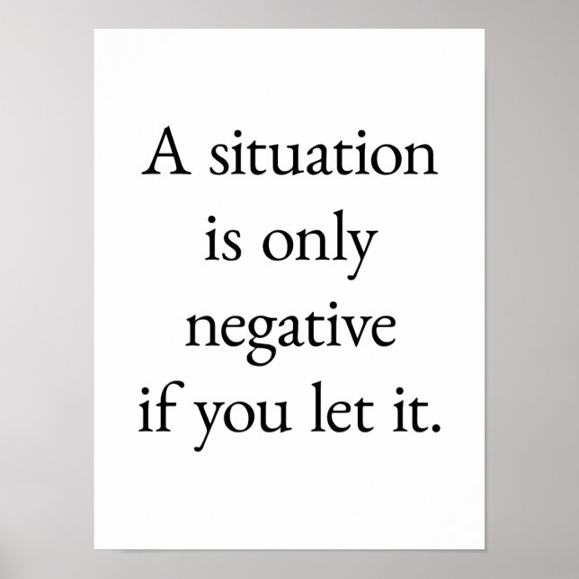 En situation Poster (Framsidan)