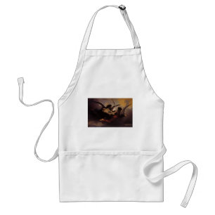 En själ förd till himlen av Bouguereau Förkläde