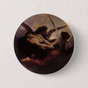 En själ förd till himlen av Bouguereau Knapp