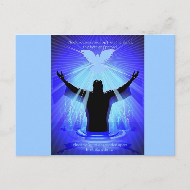 En själ som en duva vykort (Framsida)