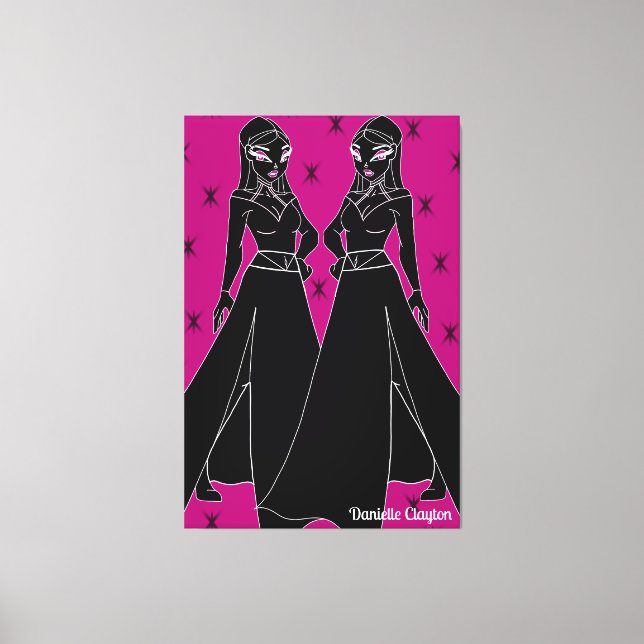 En självutmärkelse canvastryck (Framsida)