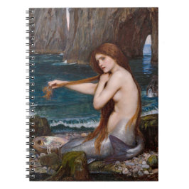 En sjöjungfru av John William Waterhouse 1900 CC10 Anteckningsbok