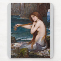 En sjöjungfru av John William Waterhouse 1900 CC10