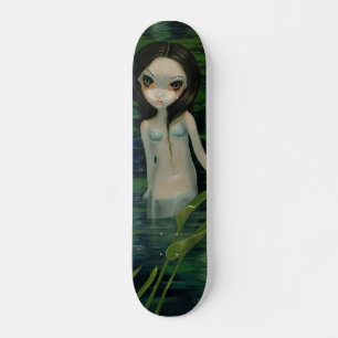 En sjöjungfru dyker upp den gotiska felika skatebo mini skateboard bräda 18,7 cm