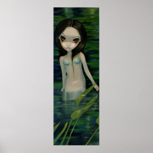 En Sjöjungfru framstår som en bra fantasi Art Prin Poster
