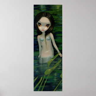 En Sjöjungfru framstår som en bra fantasi Art Prin Poster