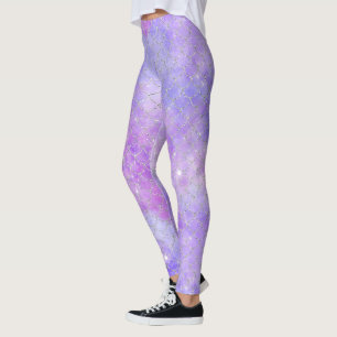 En sjöjungfru Galaxy Series Design 3 Leggings