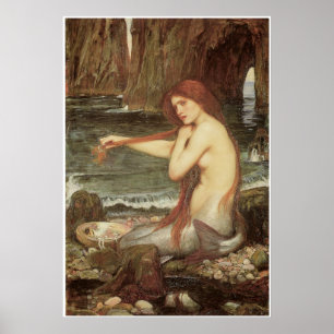 En Sjöjungfru Poster