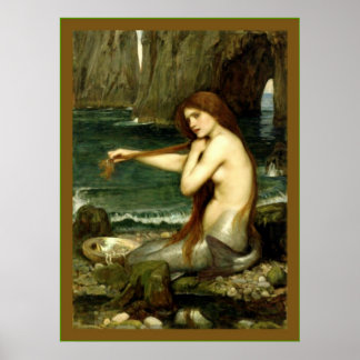 En Sjöjungfru Poster