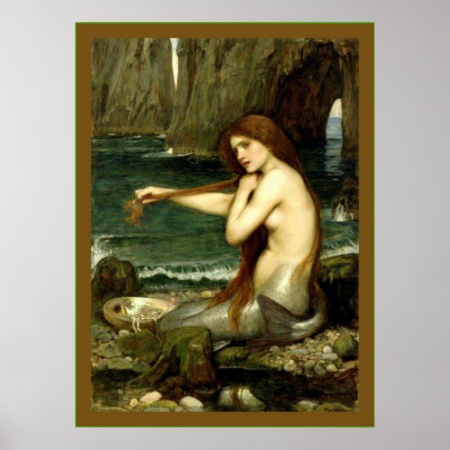 En Sjöjungfru Poster (Framsidan)