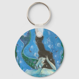 En sjöjungfru saga Keychain Nyckelring