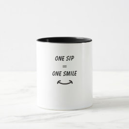 "En sjömil" Lycklig-kaffe Mugg