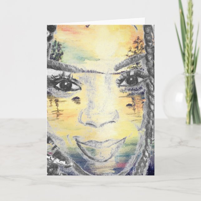 En sjömil om dagen - BLANK-kort Kort (Framsida)