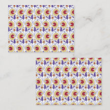 En sjudande design med gult och orange