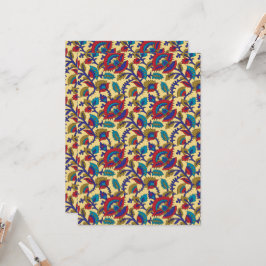 En sjudande konst av textilmaterial, biet, med fet inbjudningar