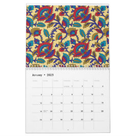 En sjudande konst av textilmaterial, biet, med fet kalender