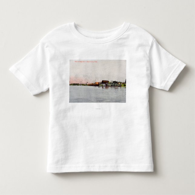 En Skagit flodplats T Shirt (Framsida)
