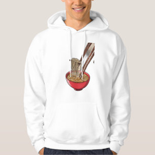 En skål av brinnande nommar hoodie