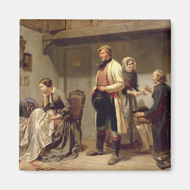 En skål för det förlovade paret magnet (Framsidan)