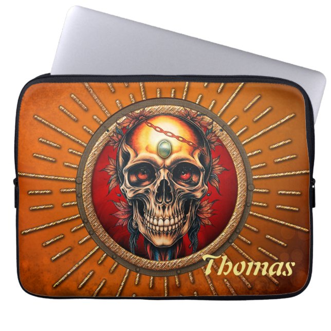 En skalle laptop fodral (Framsidan)