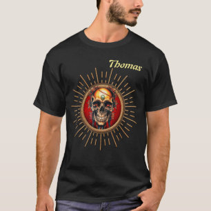 En skalle t shirt