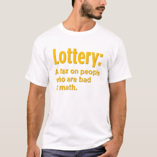 En skatt på folk som är dåligan på math t-shirt
