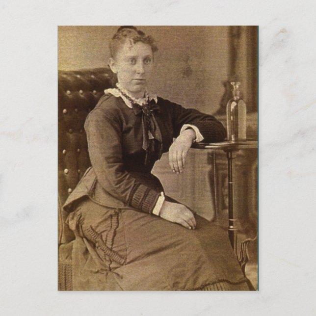 En sked socker hjälper medicinen att gå ner vykort (Framsida)