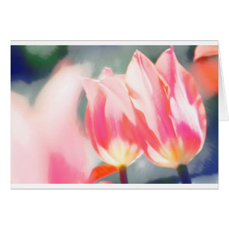 En skissa av TulipaDuo Hälsningskort