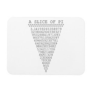En skiva av Pi numrerar Magnet