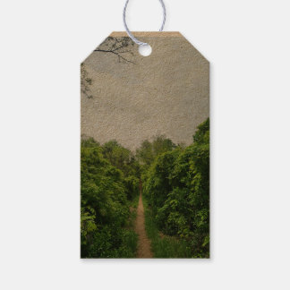 en skog presentetikett