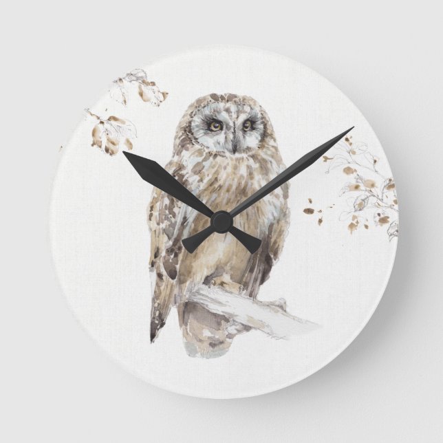 En skogsmark går VIII Rund Klocka (Framsida)