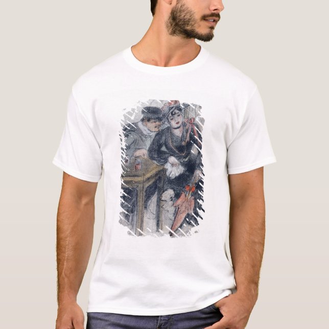 En sköka och henne beställare tee (Framsida)