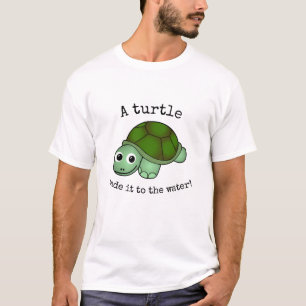 En sköldpadda gjorde det! t shirt