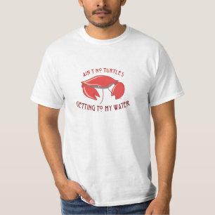 En sköldpadda gjorde det till vatten? Nej. T Shirt