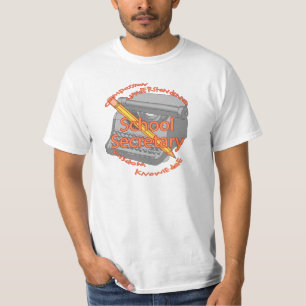 En skolsekreterare Motto Tee
