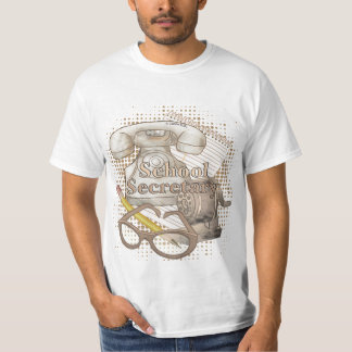 En skolsekreterare t-shirt
