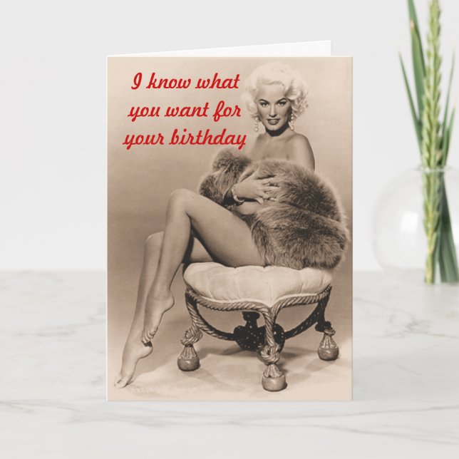 En skönhet för din födelsedag kort (Framsida)