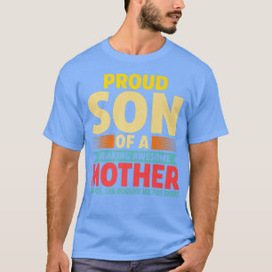 En skör son till en skör soninat i fantastisk mor  t shirt