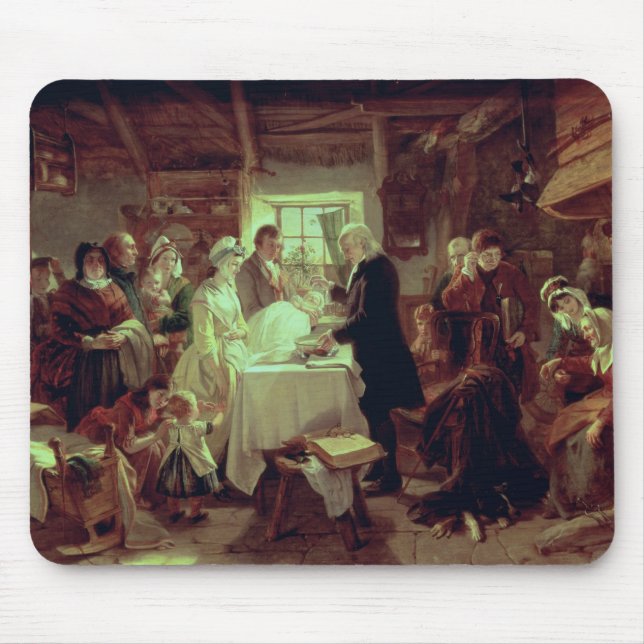 En skotsk Christening Musmatta (Framsidan)