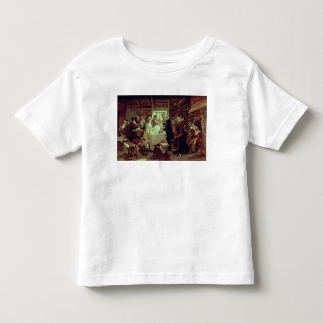 En skotsk Christening T-shirt (Framsida)