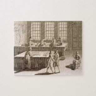 En skräddare seminarium, från 'den Encyclopedie Pussel