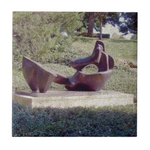 En skulptur i Kansas City Kakelplatta