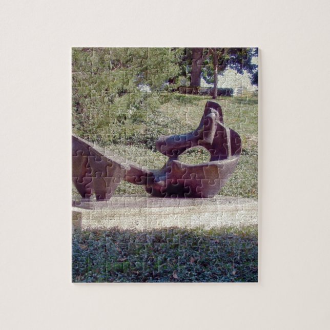 En skulptur i Kansas City Pussel (Vertikal)