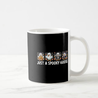 En skum gäss Söt Rolig Halloween Dum gäss Kaffemugg