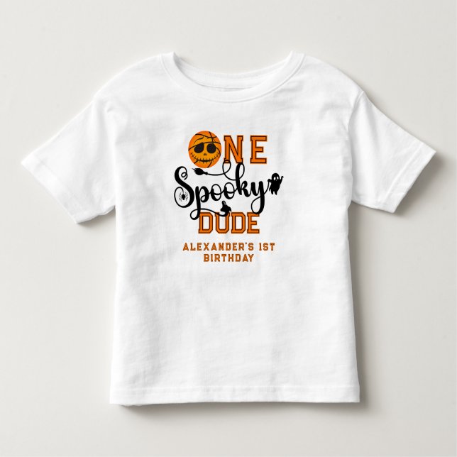 En skum kille Basketboll Pojkar Rad Kids Födelseda T Shirt (Framsida)